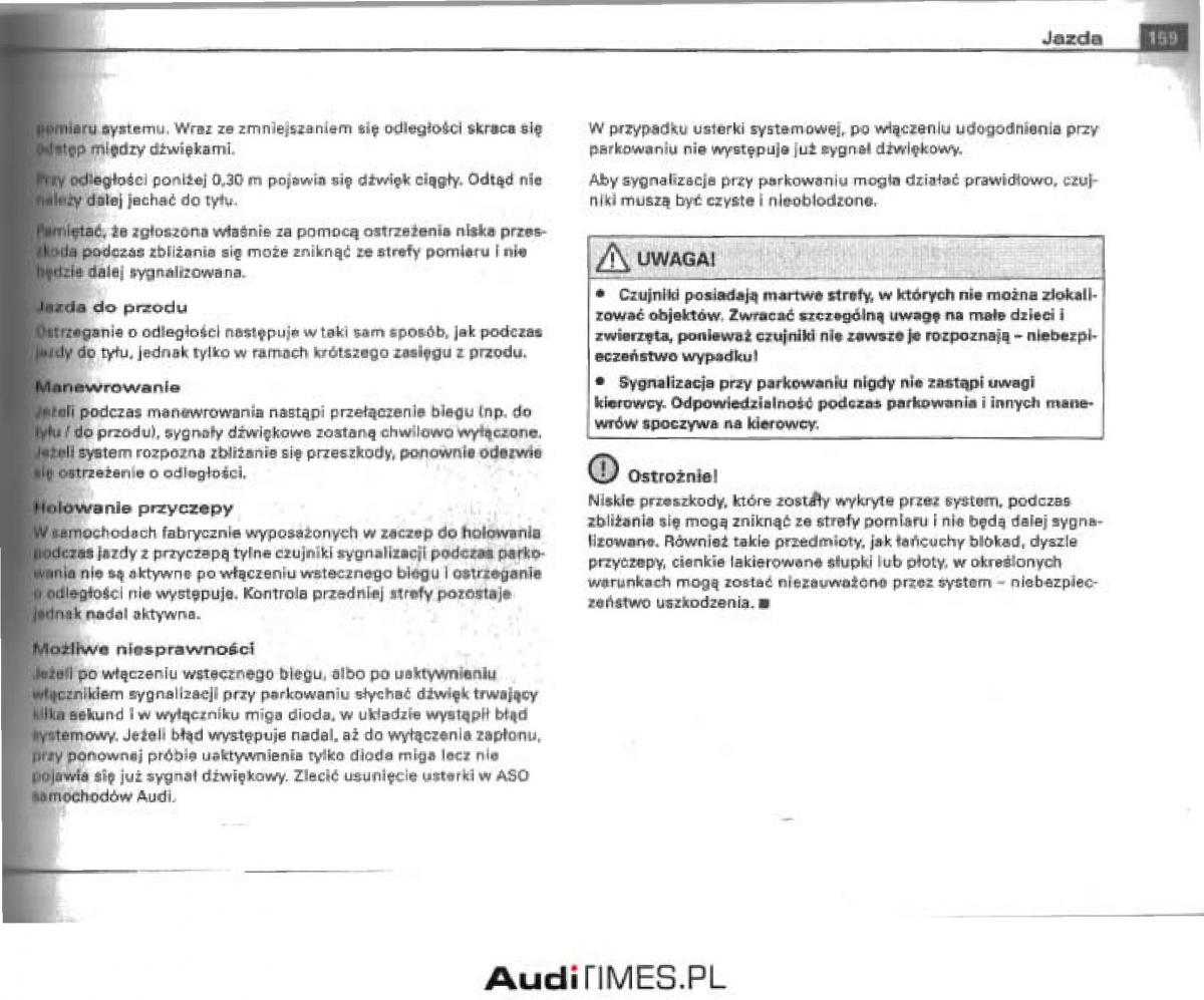 manual  Audi A4 B6 instrukcja / page 153