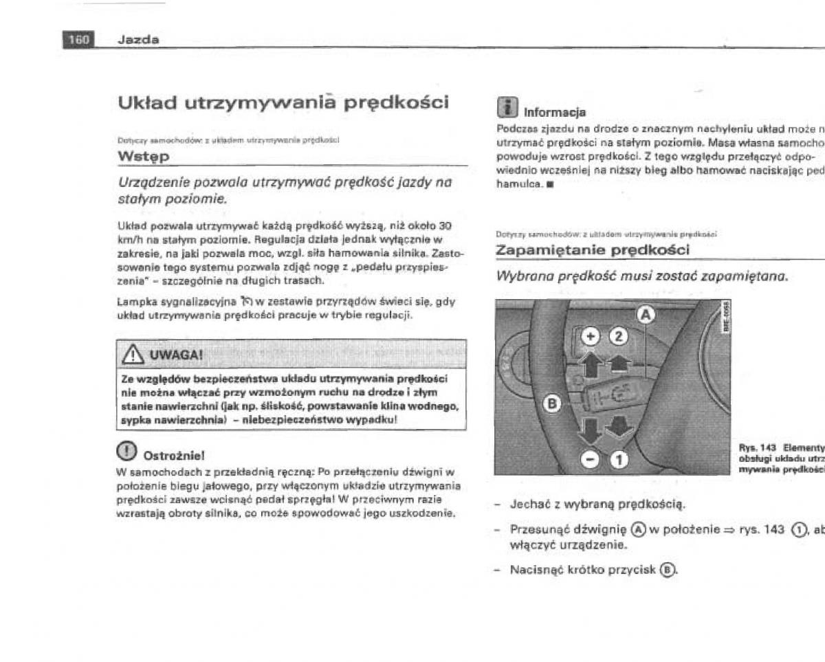 manual  Audi A4 B6 instrukcja / page 154