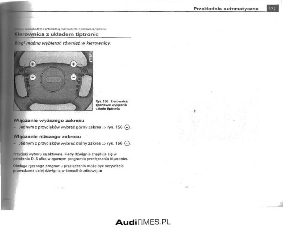 manual  Audi A4 B6 instrukcja / page 171