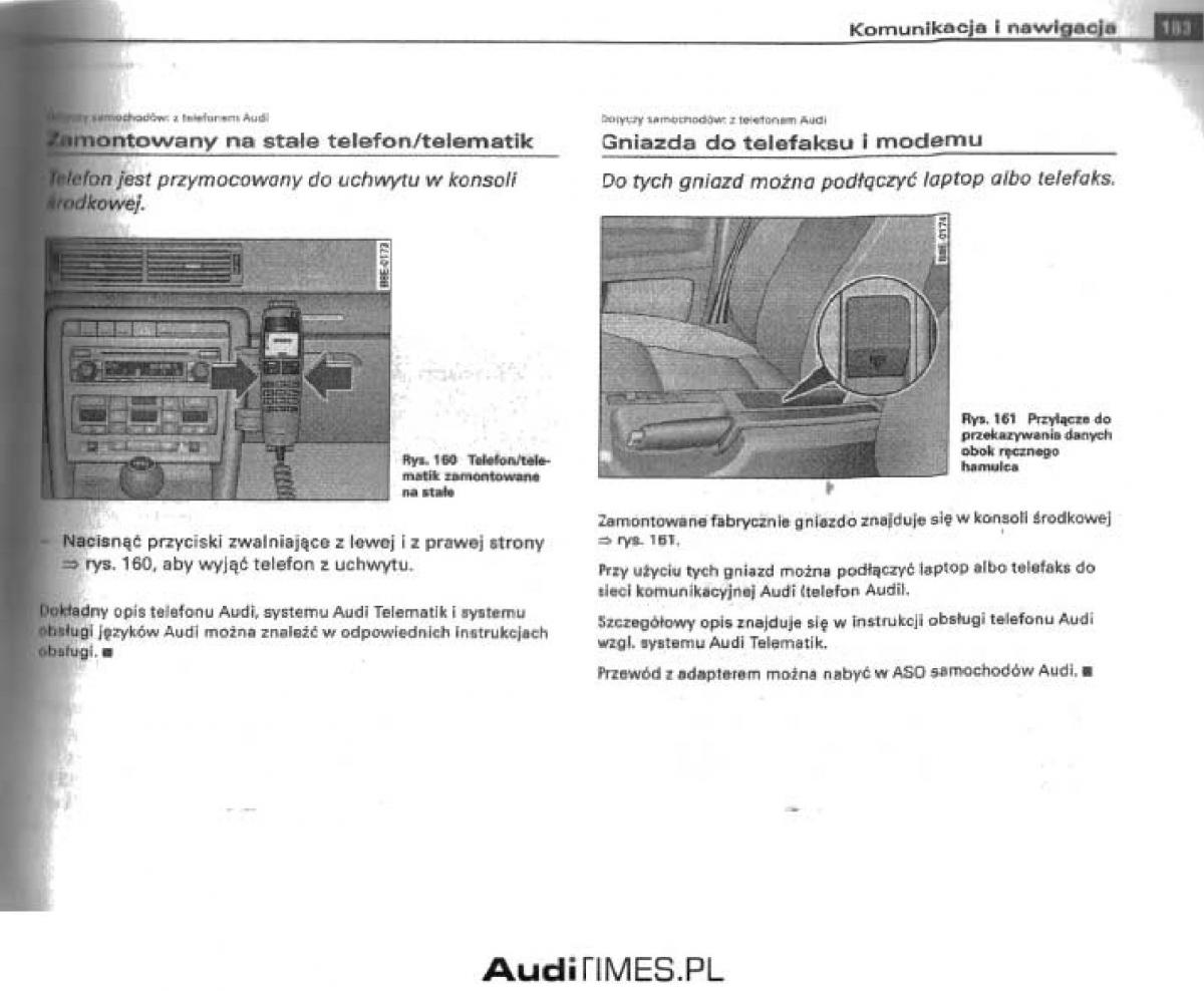 manual  Audi A4 B6 instrukcja / page 177