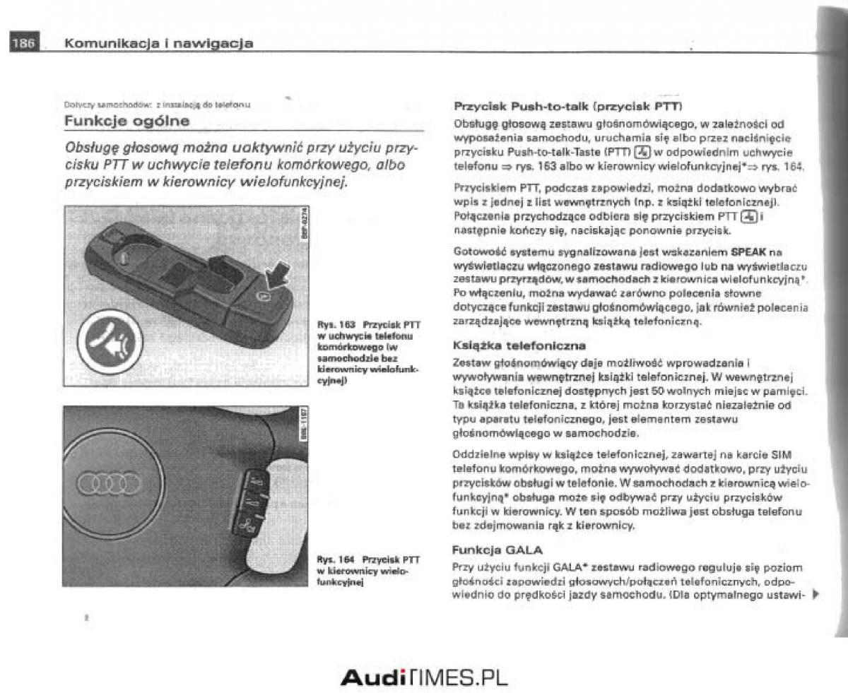 manual  Audi A4 B6 instrukcja / page 180