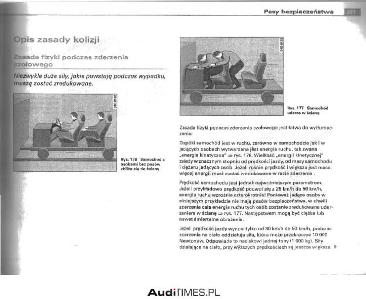 Audi A4 B6 instrukcja obslugi / page 219