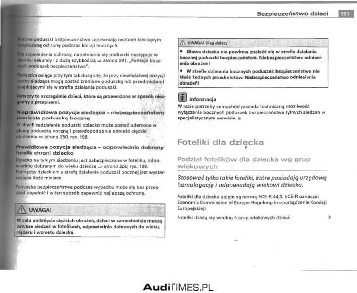 manual  Audi A4 B6 instrukcja / page 242