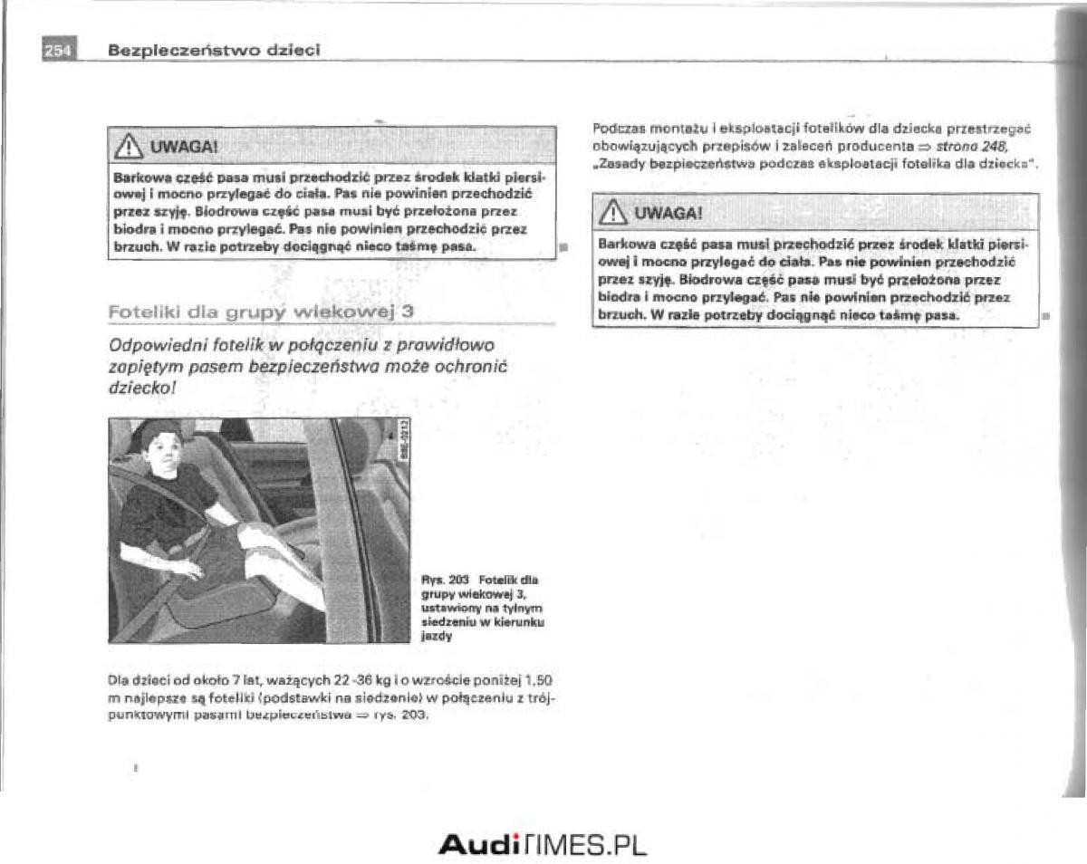 manual  Audi A4 B6 instrukcja / page 245