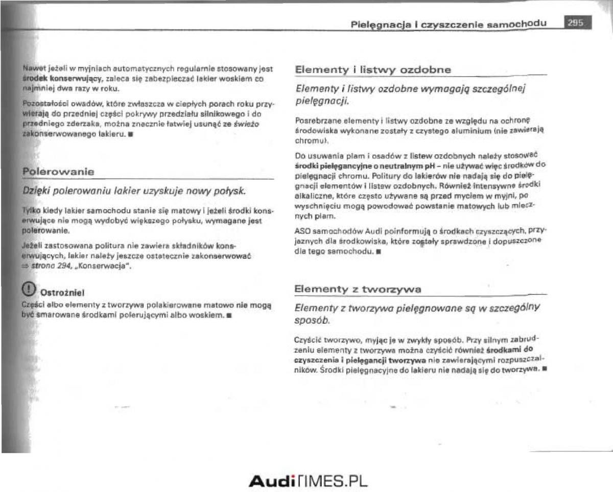 manual  Audi A4 B6 instrukcja / page 281