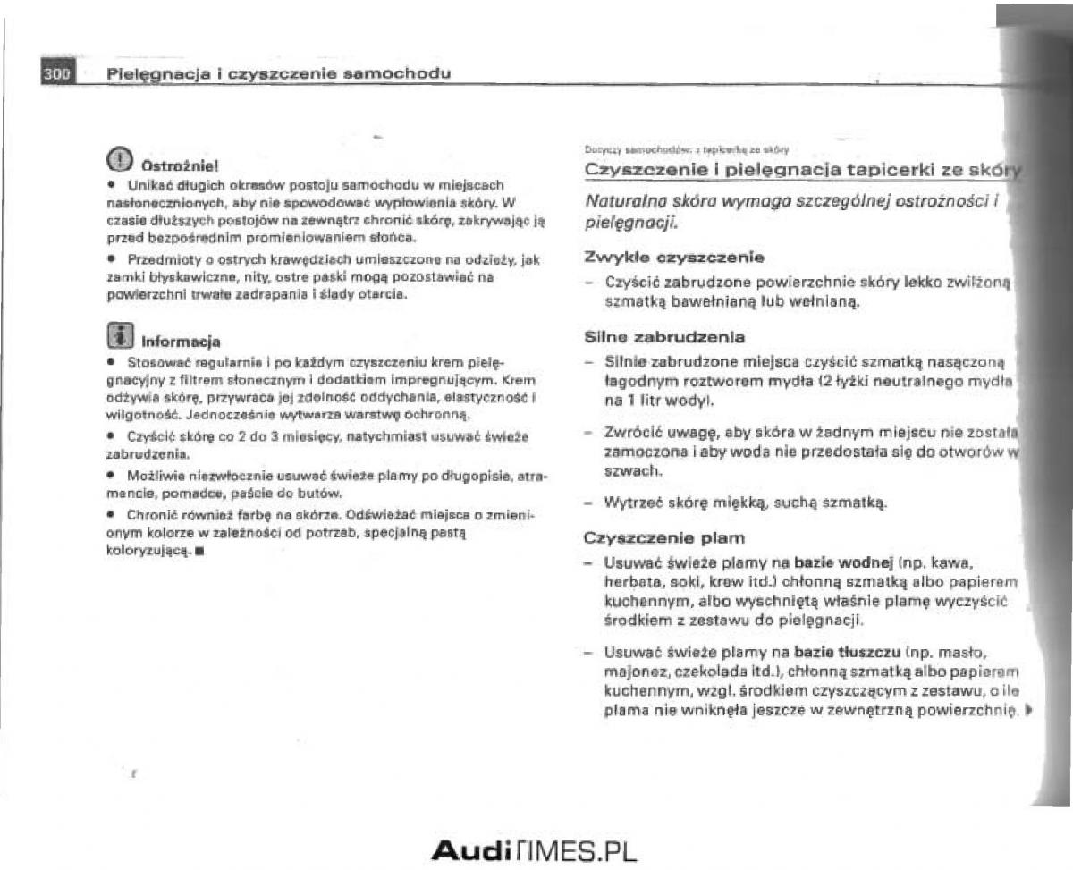 manual  Audi A4 B6 instrukcja / page 286