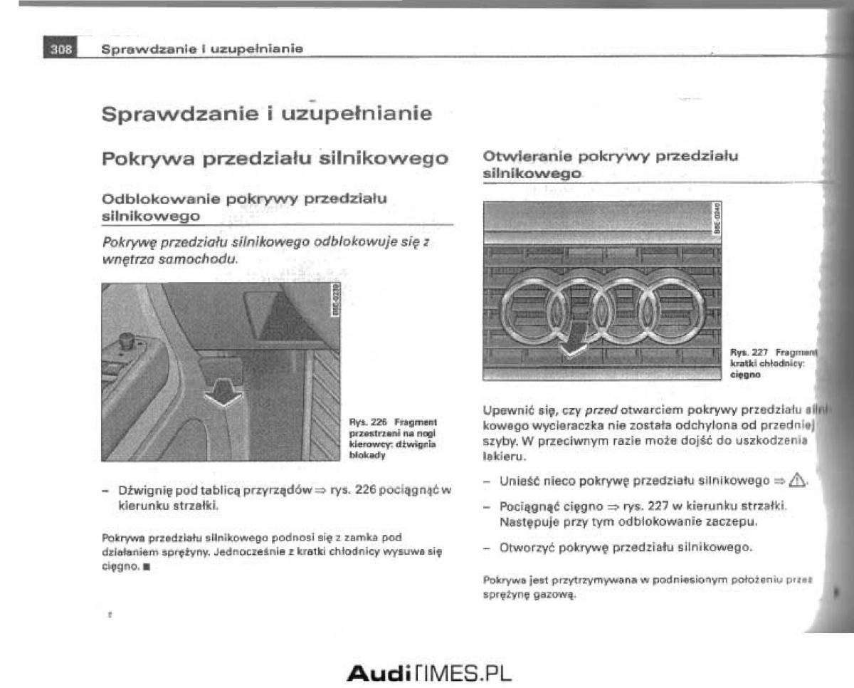 manual  Audi A4 B6 instrukcja / page 294