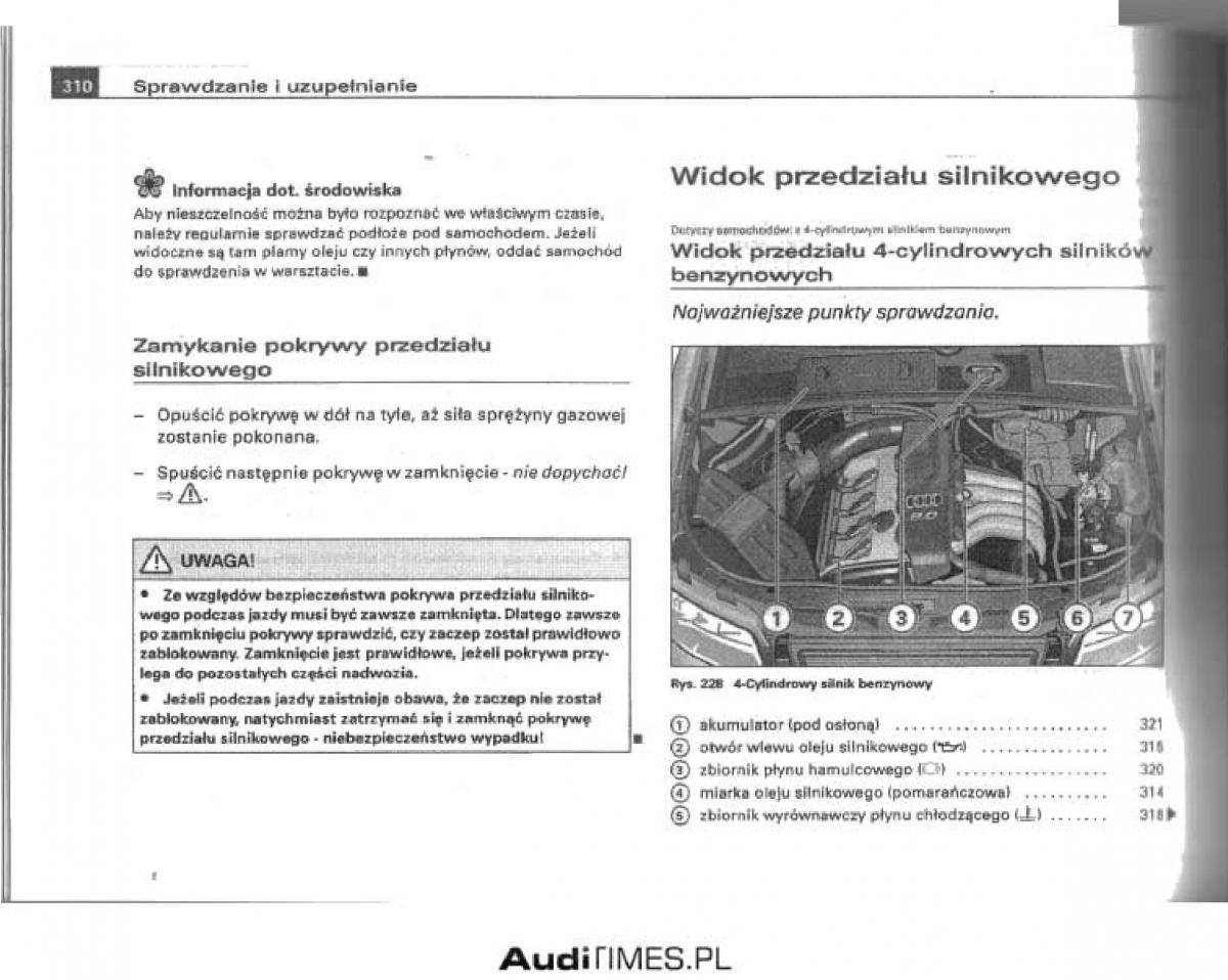 manual  Audi A4 B6 instrukcja / page 296