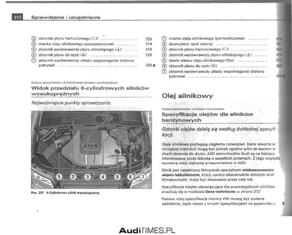 manual  Audi A4 B6 instrukcja / page 298