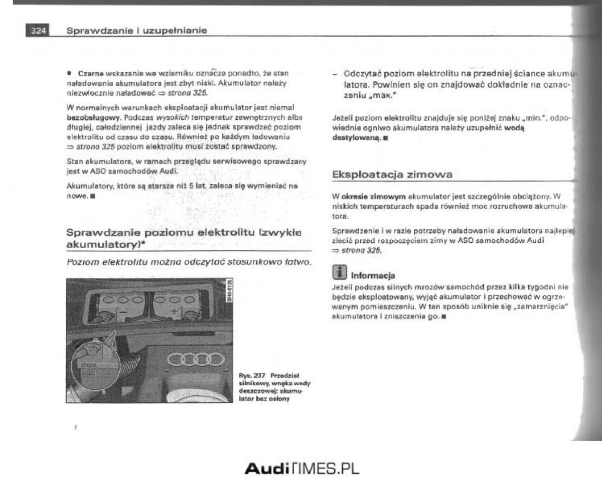 manual  Audi A4 B6 instrukcja / page 310