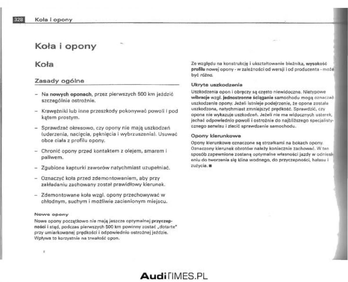 manual  Audi A4 B6 instrukcja / page 314