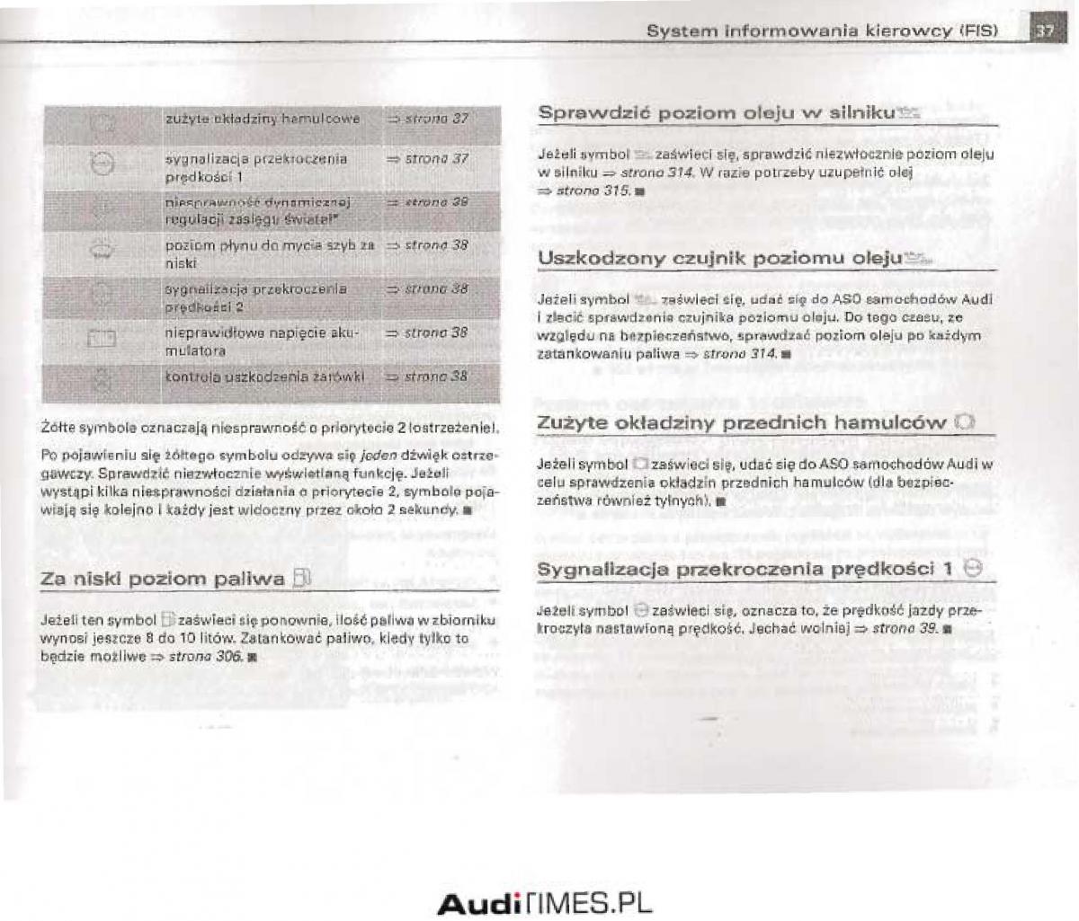 manual  Audi A4 B6 instrukcja / page 32