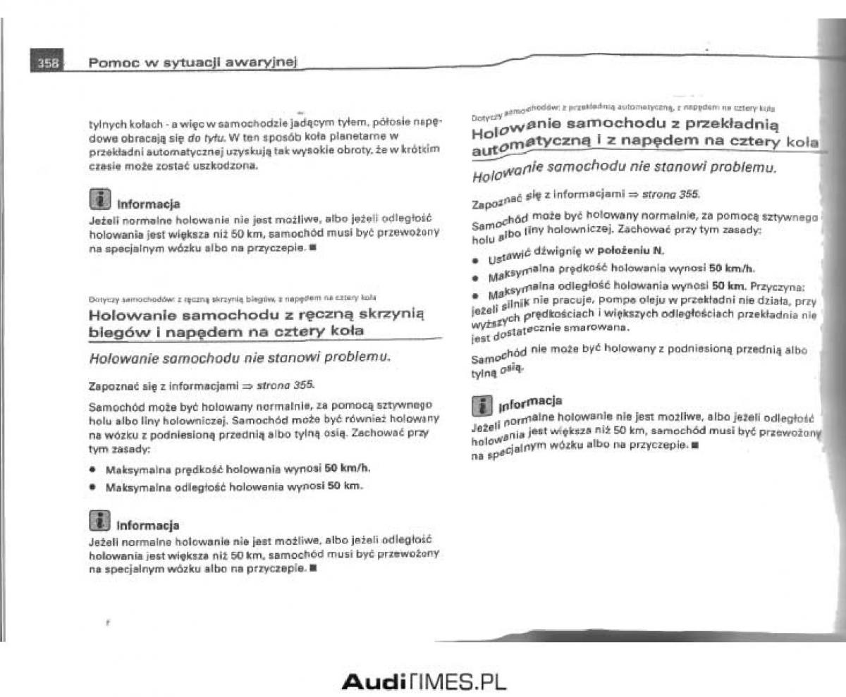 manual  Audi A4 B6 instrukcja / page 342