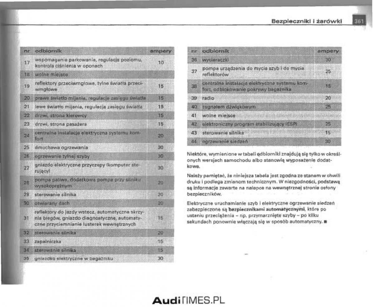 manual  Audi A4 B6 instrukcja / page 345