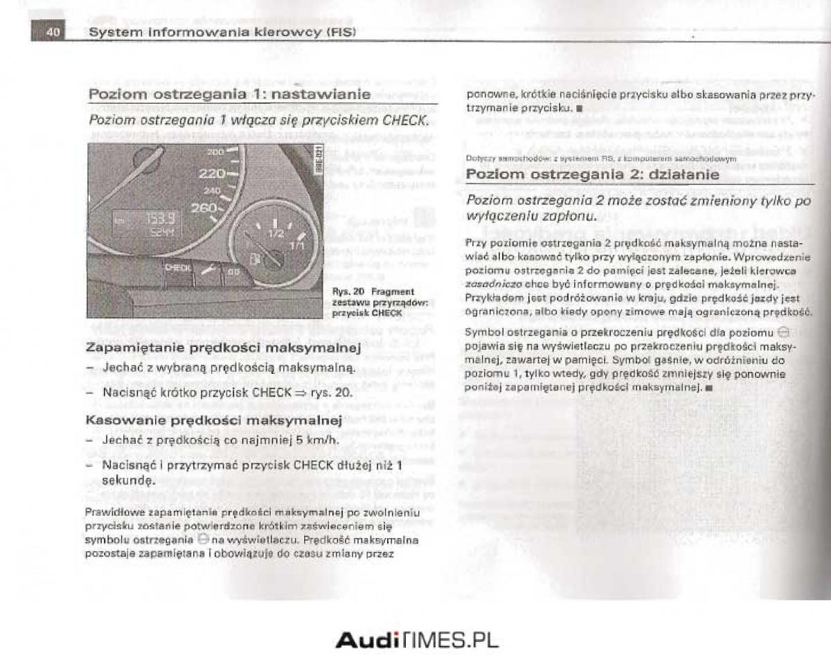 manual  Audi A4 B6 instrukcja / page 35