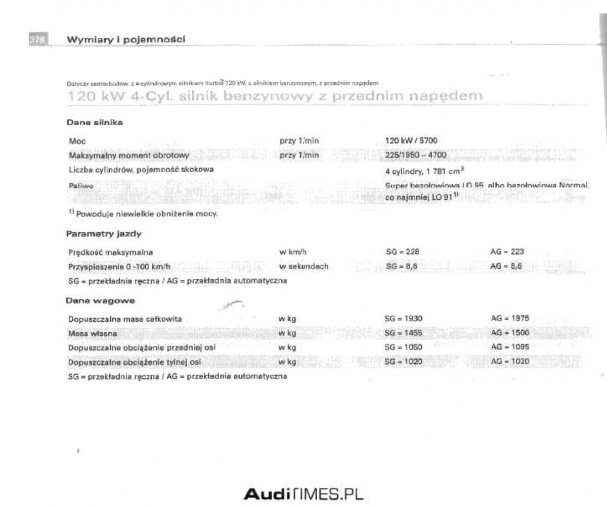 manual  Audi A4 B6 instrukcja / page 357
