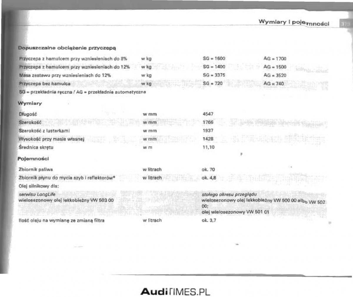 manual  Audi A4 B6 instrukcja / page 358