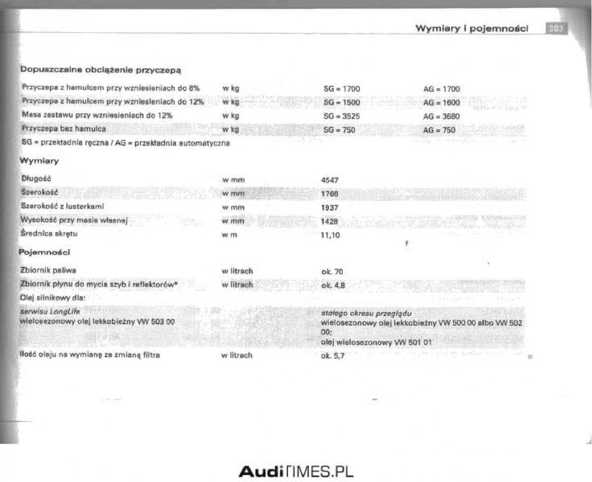 manual  Audi A4 B6 instrukcja / page 362