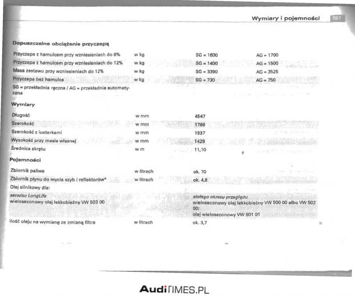 manual  Audi A4 B6 instrukcja / page 366