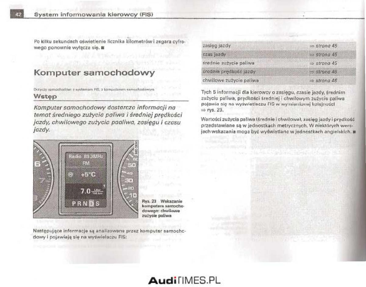 manual  Audi A4 B6 instrukcja / page 37