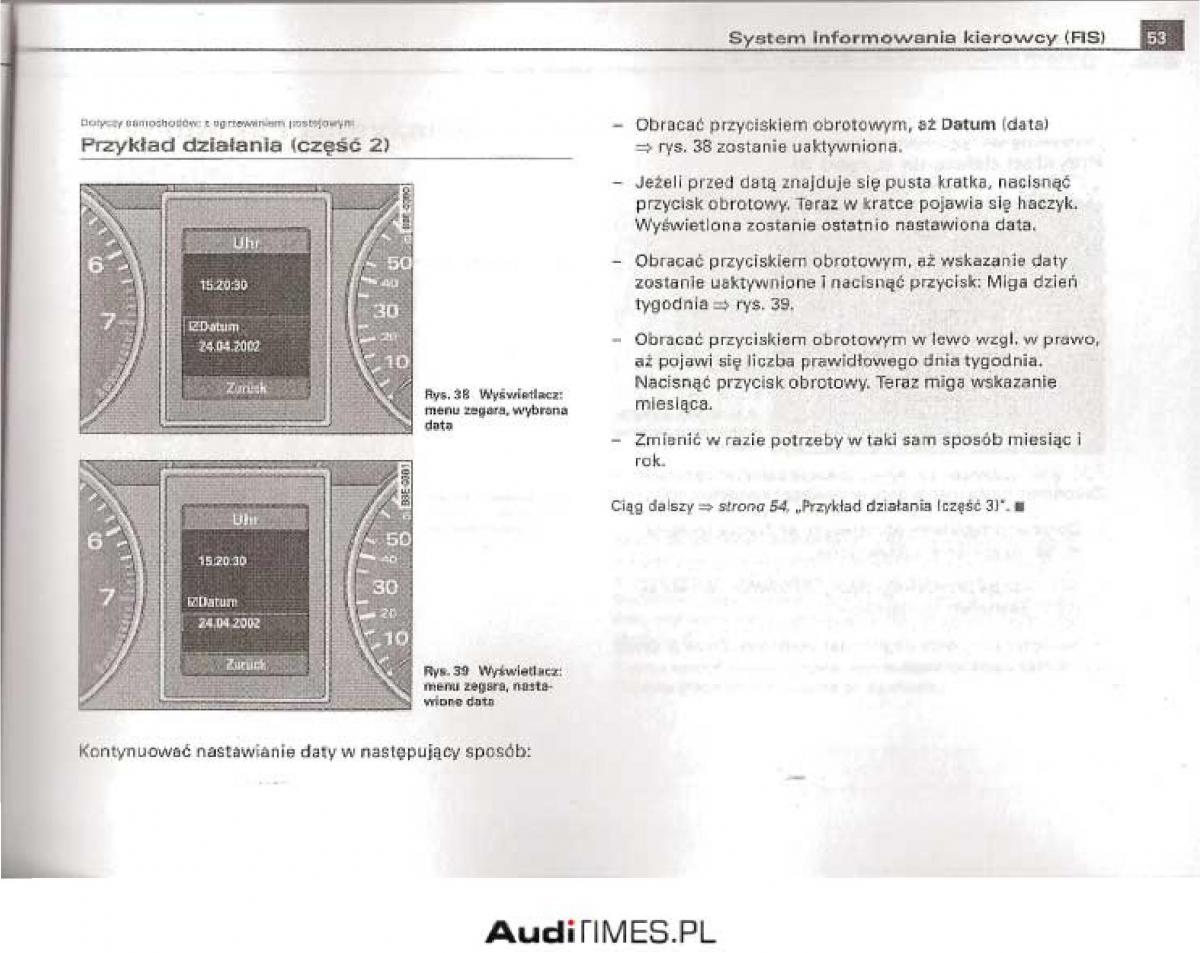 manual  Audi A4 B6 instrukcja / page 48