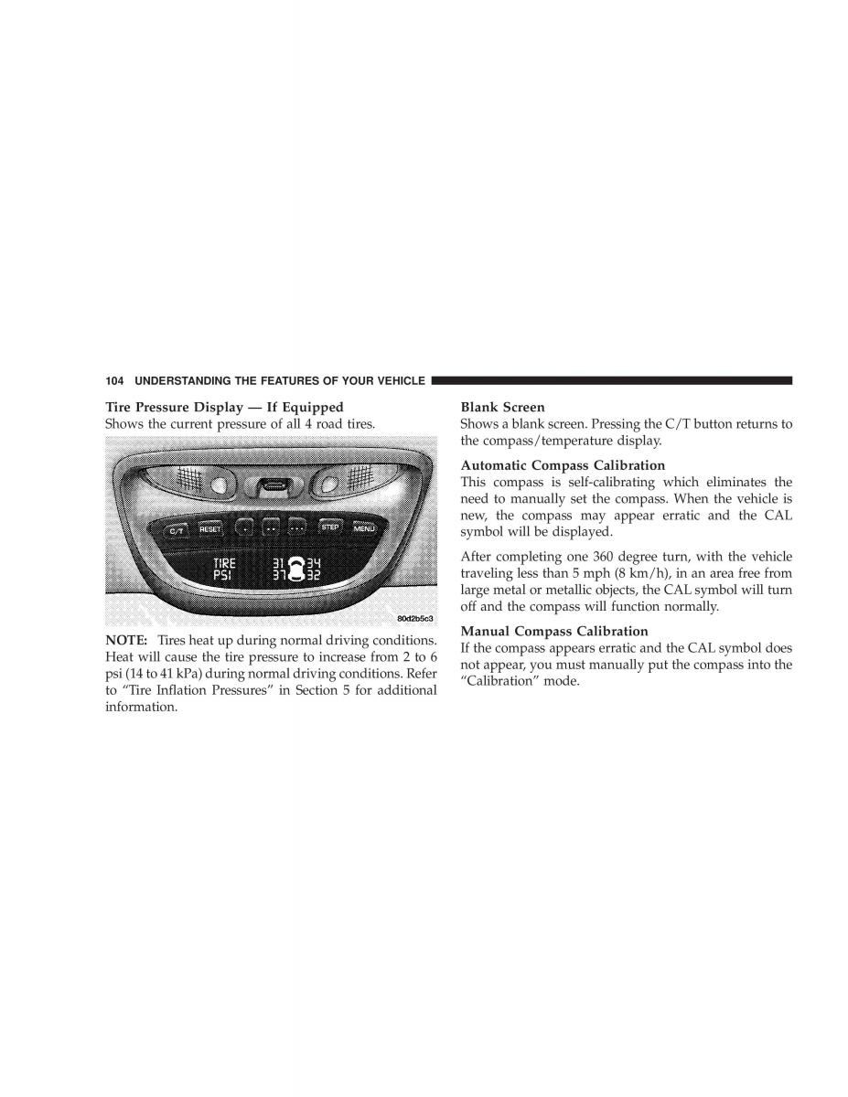 Jeep Grand Cherokee WJ manual / page 104