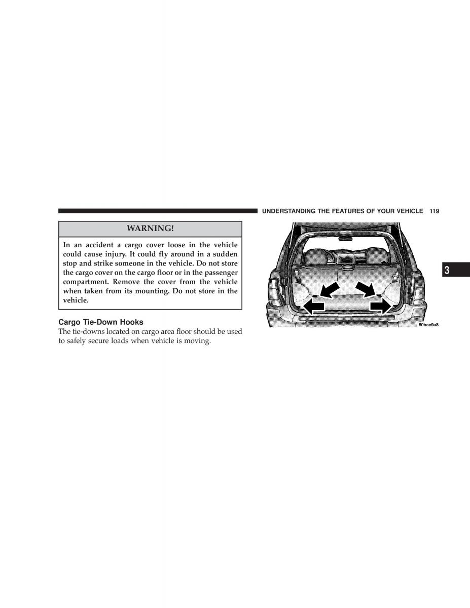 Jeep Grand Cherokee WJ manual / page 119