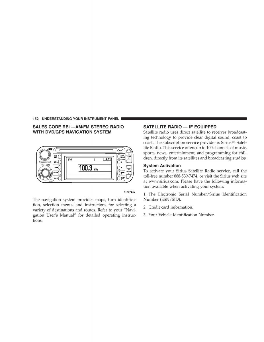 Jeep Grand Cherokee WJ manual / page 152