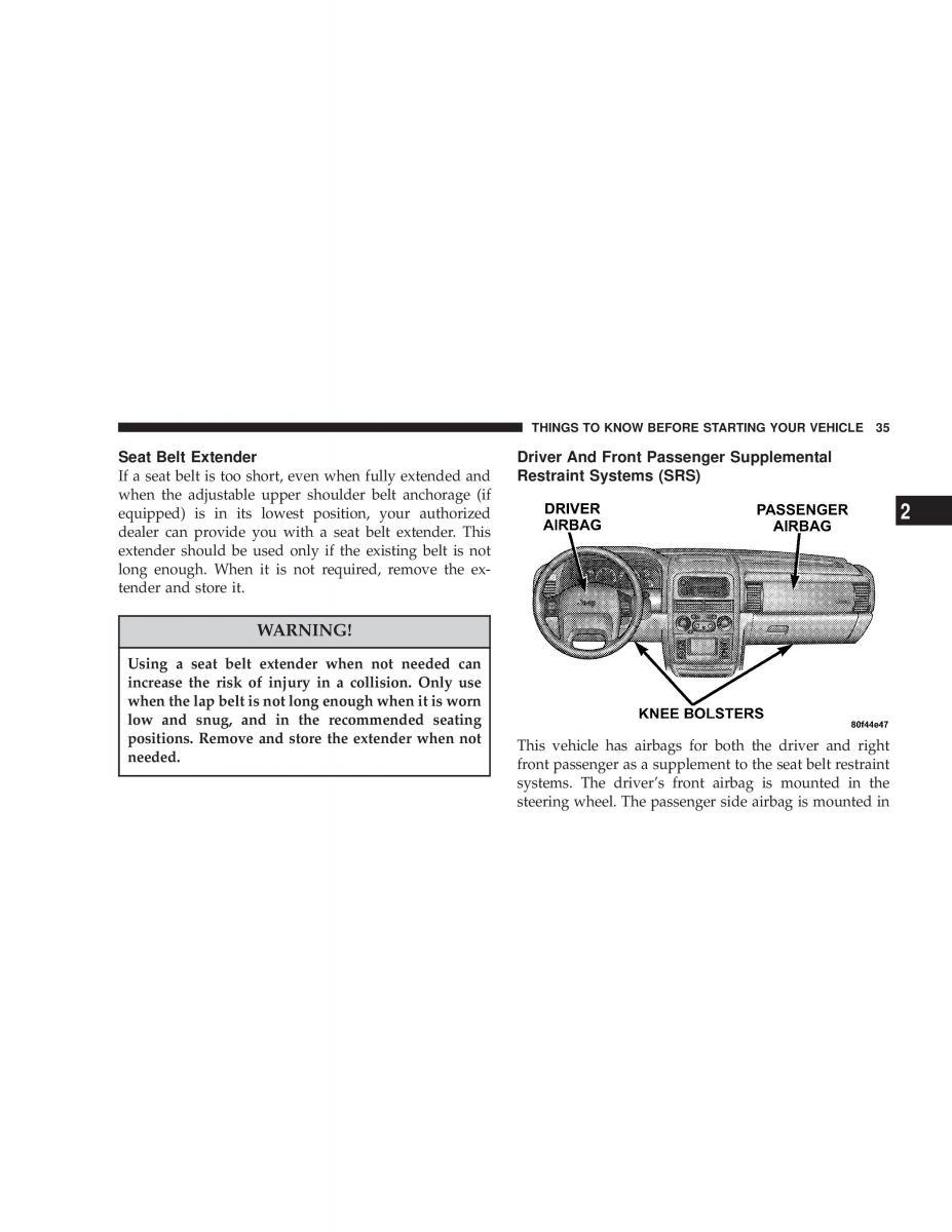 Jeep Grand Cherokee WJ manual / page 35