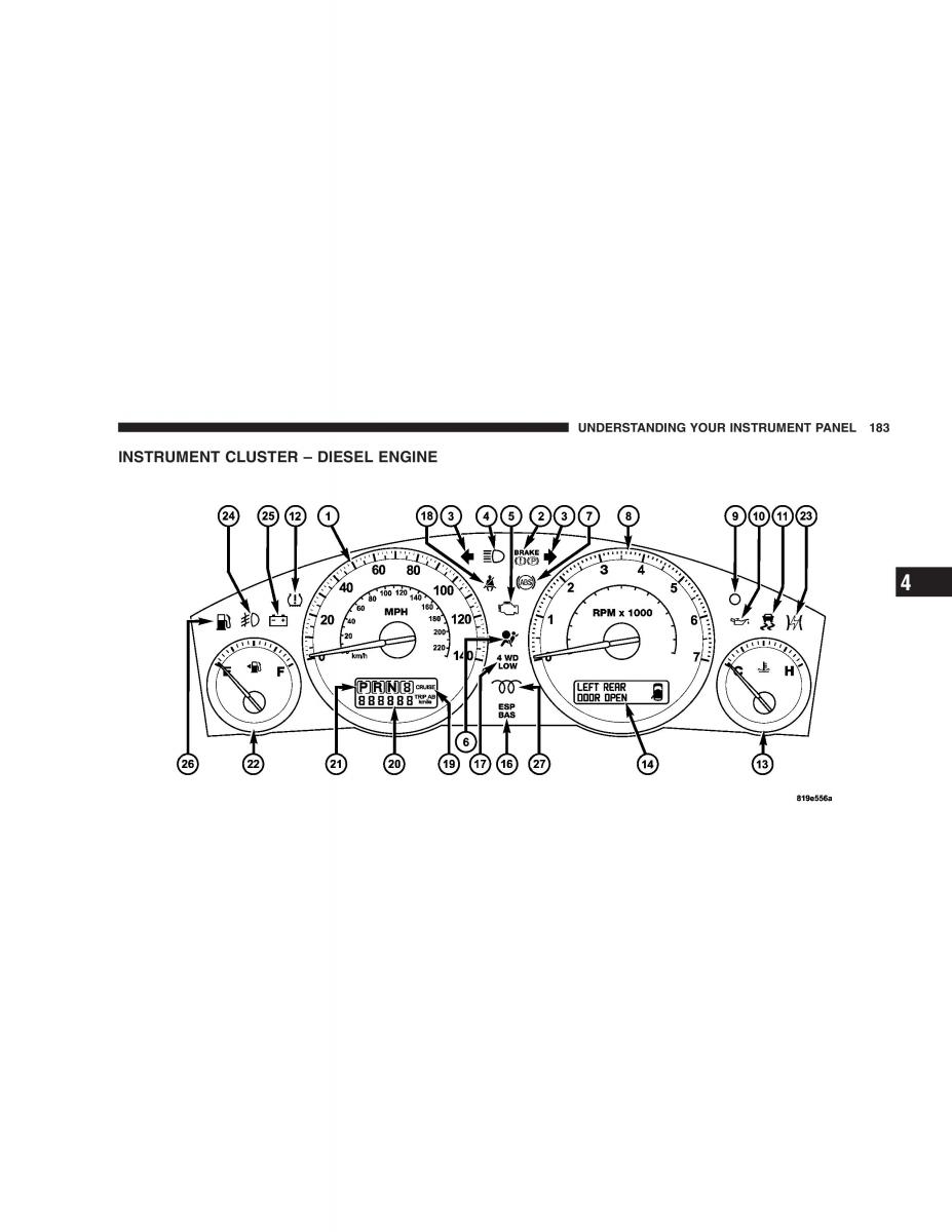 manual  Jeep Grand Cherokee WH WK manual / page 185