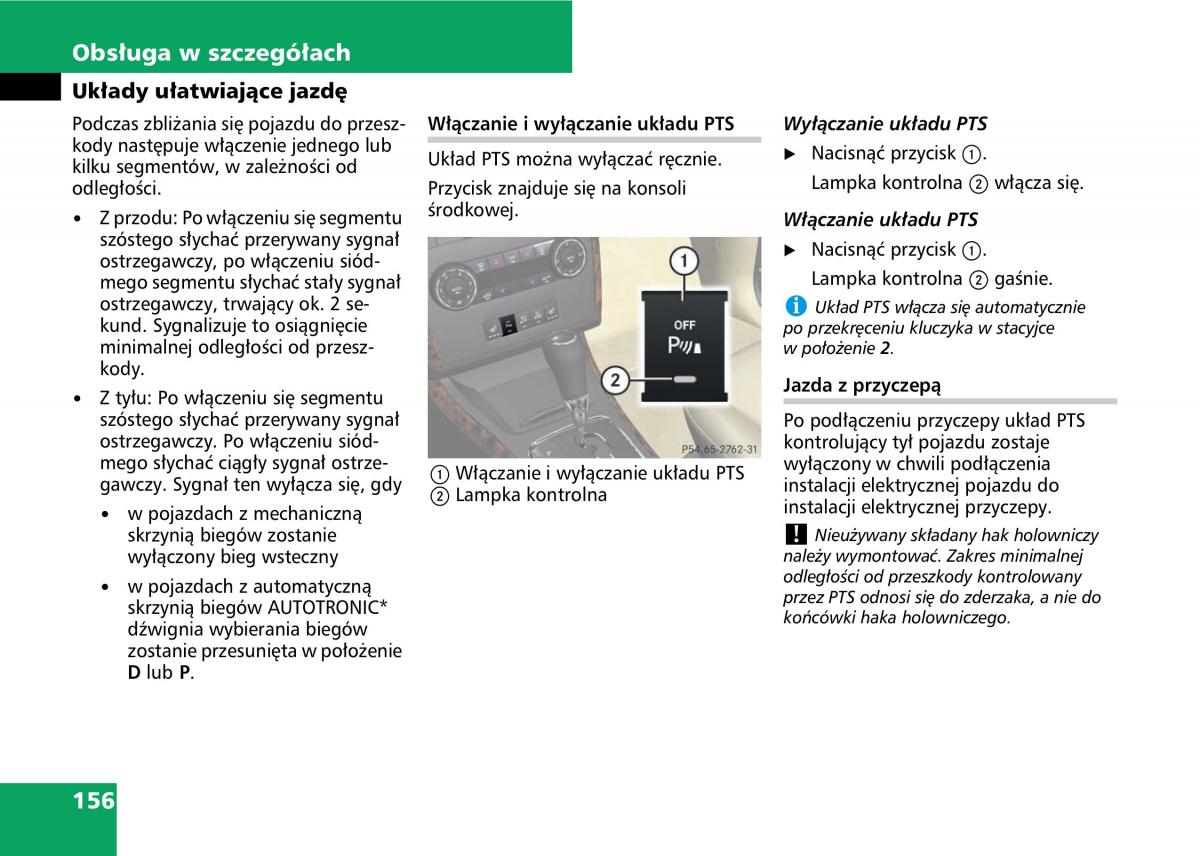 Mercedes A classe II W169 instrukcja obslugi / page 158