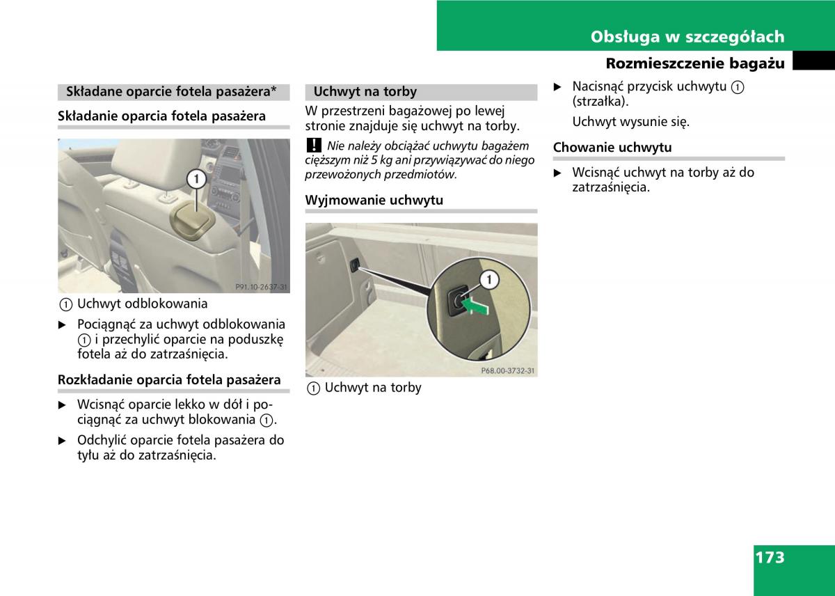 Mercedes A classe II W169 instrukcja obslugi / page 175