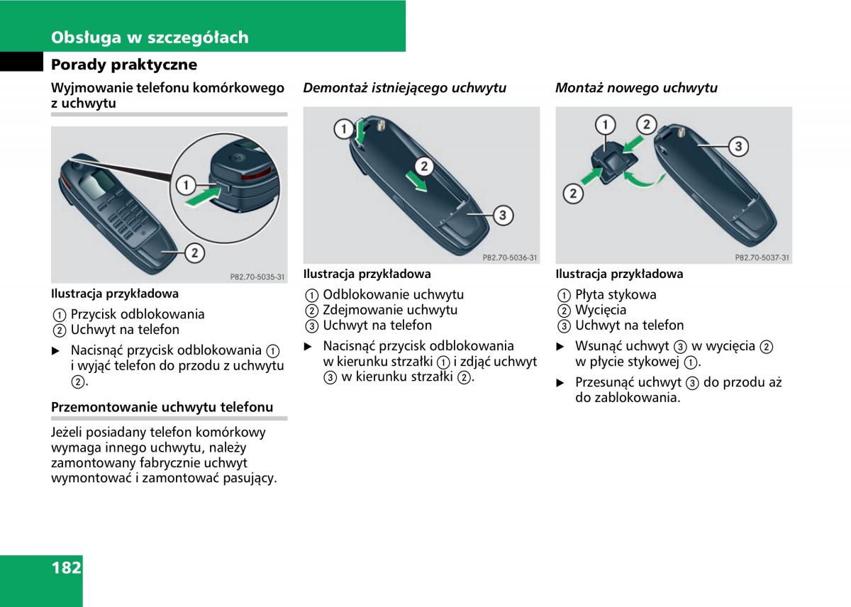 Mercedes A classe II W169 instrukcja obslugi / page 184