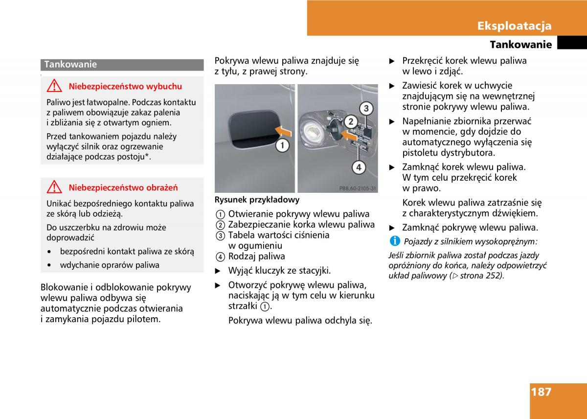 Mercedes A classe II W169 instrukcja obslugi / page 189