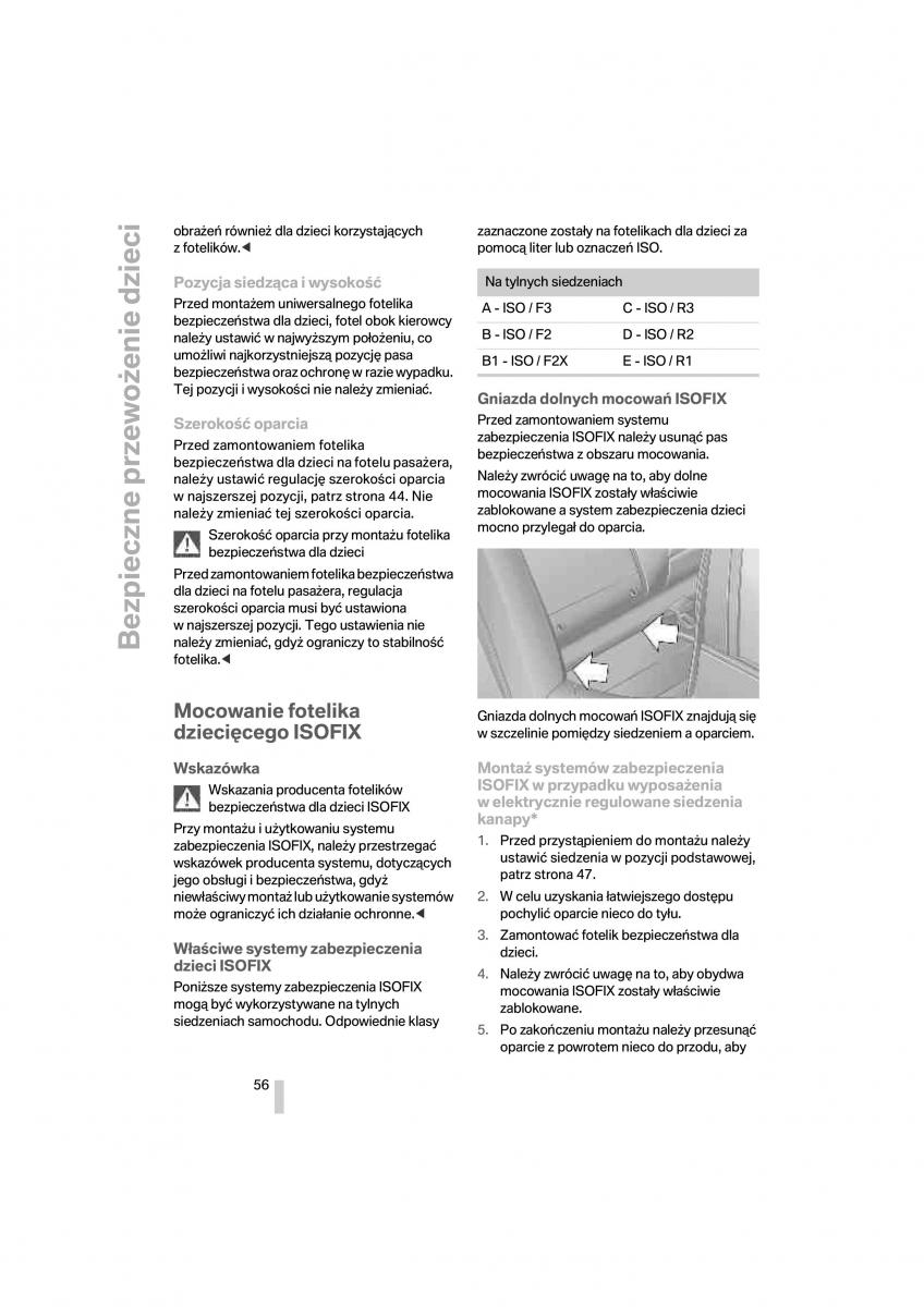 BMW 7 F01 instrukcja obslugi / page 57