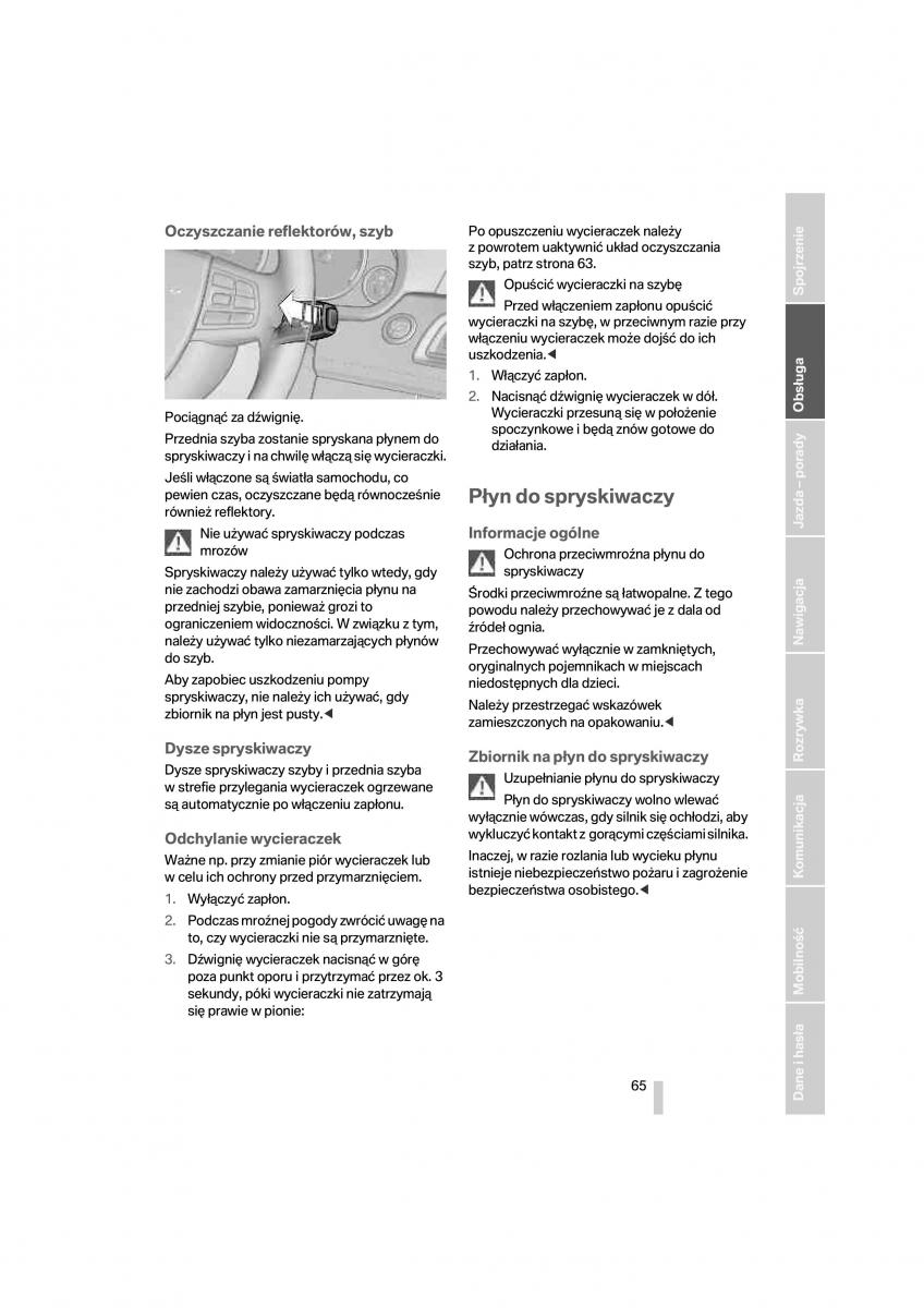 BMW 7 F01 instrukcja obslugi / page 66