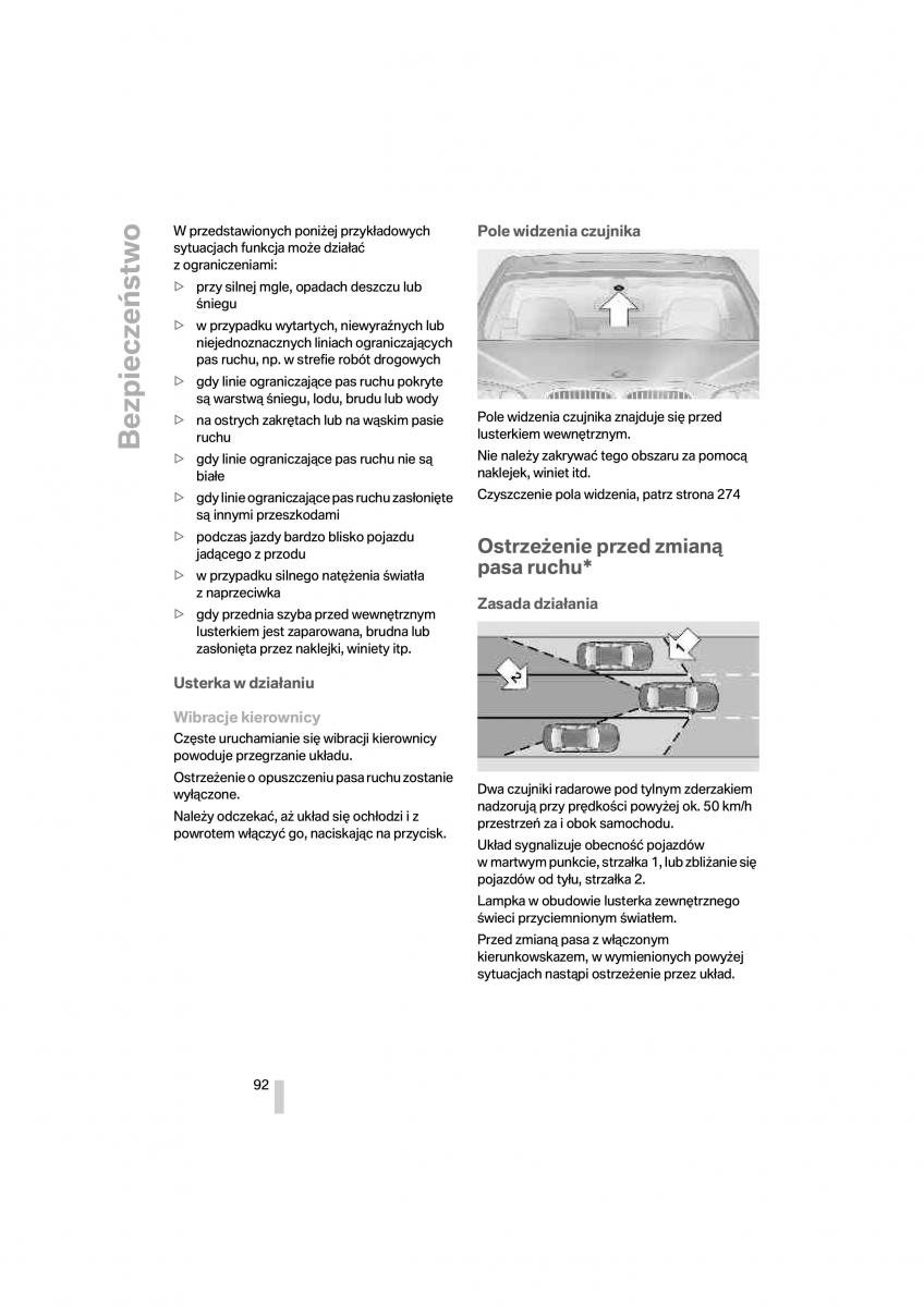 BMW 7 F01 instrukcja obslugi / page 93