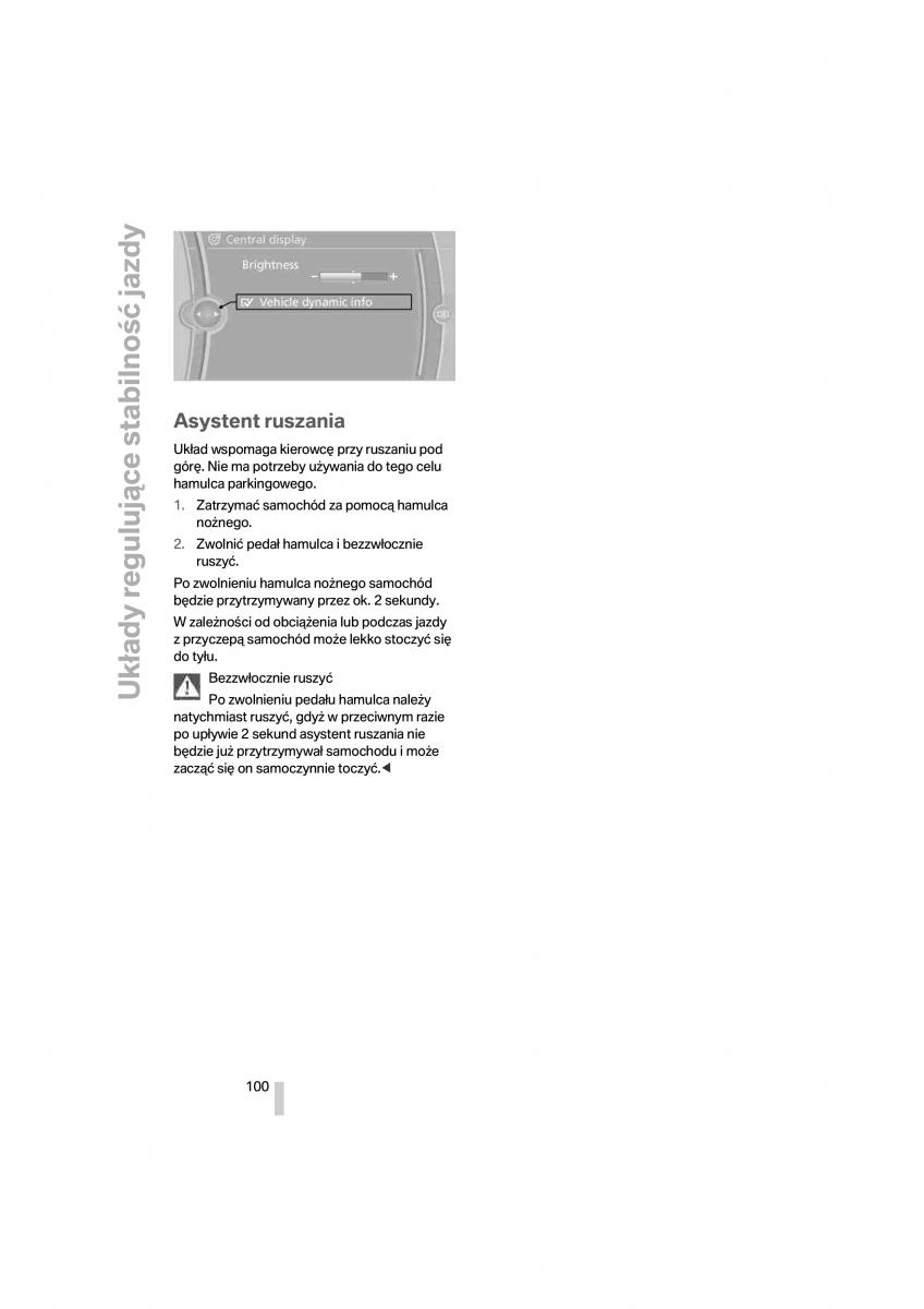 BMW 7 F01 instrukcja obslugi / page 101