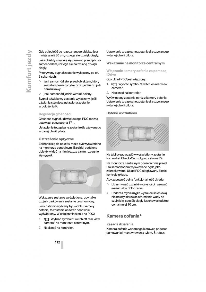 BMW 7 F01 instrukcja obslugi / page 113