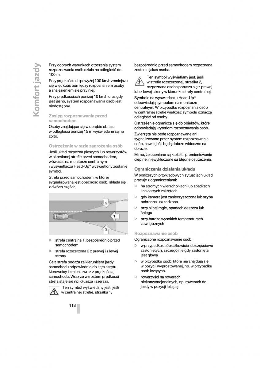 BMW 7 F01 instrukcja obslugi / page 119