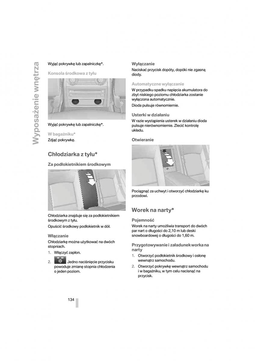 BMW 7 F01 instrukcja obslugi / page 135