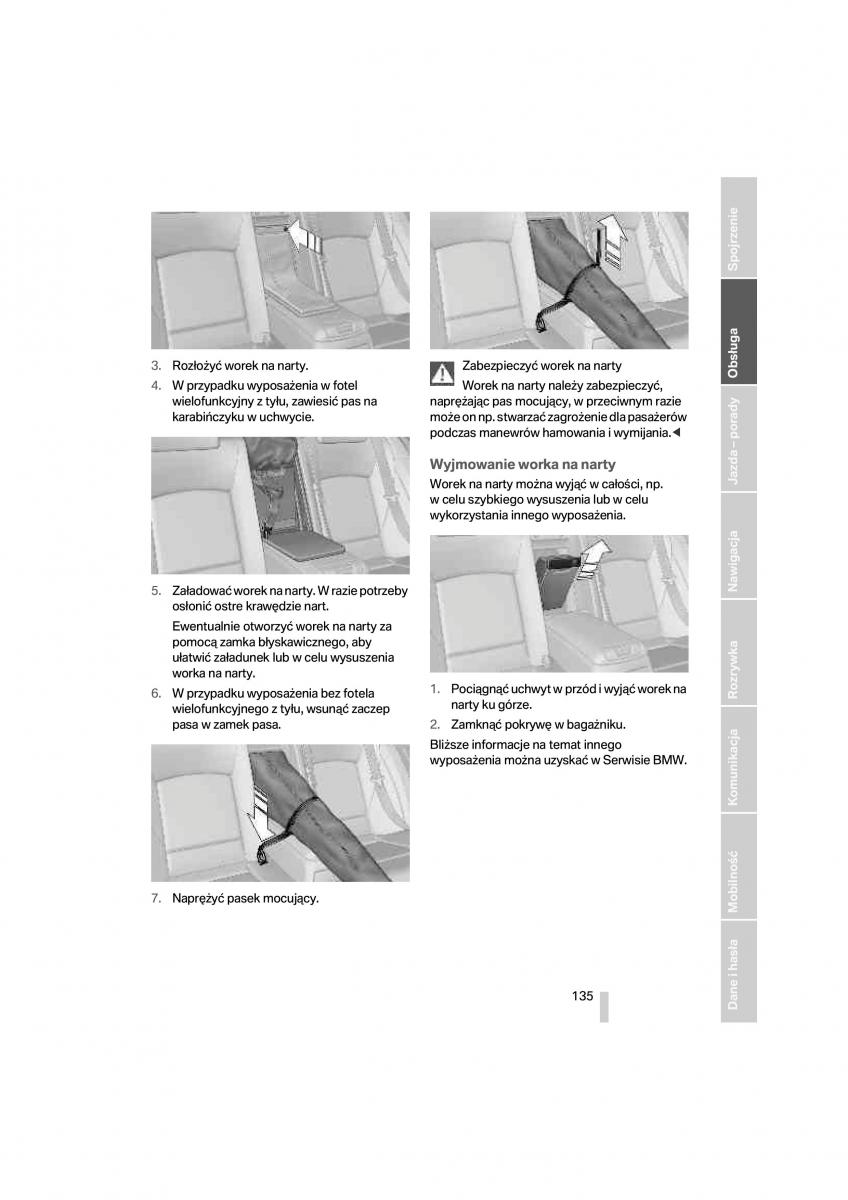 BMW 7 F01 instrukcja obslugi / page 136