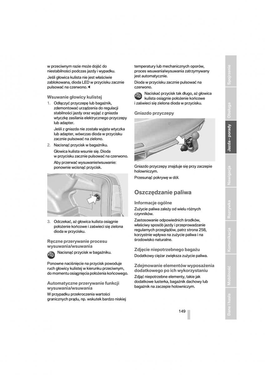 BMW 7 F01 instrukcja obslugi / page 150