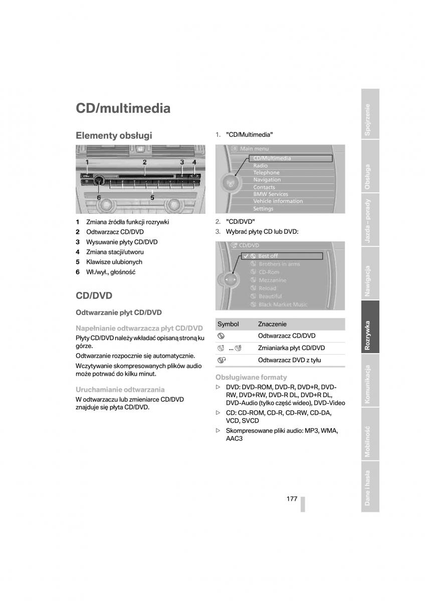 BMW 7 F01 instrukcja obslugi / page 178