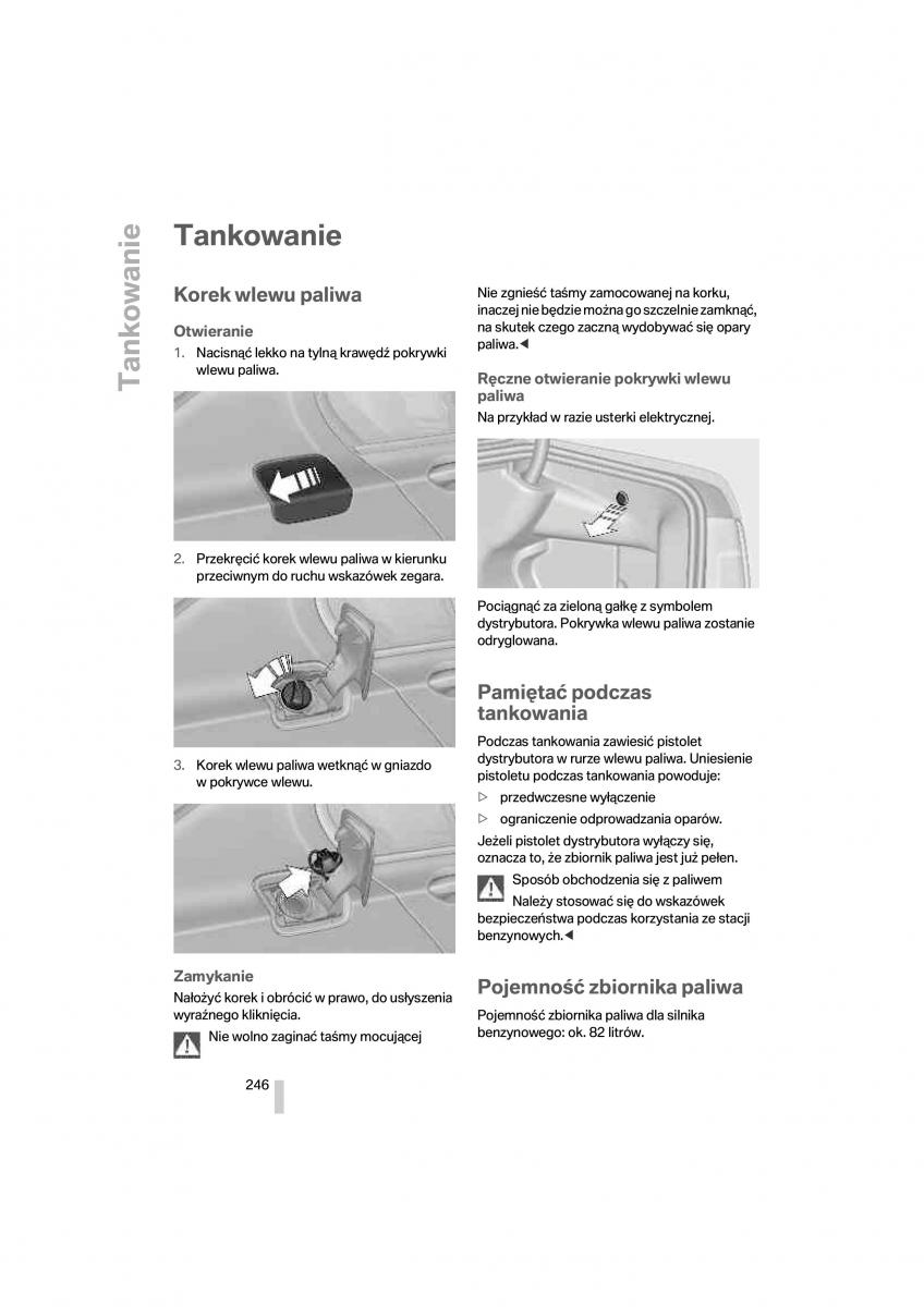 BMW 7 F01 instrukcja obslugi / page 247