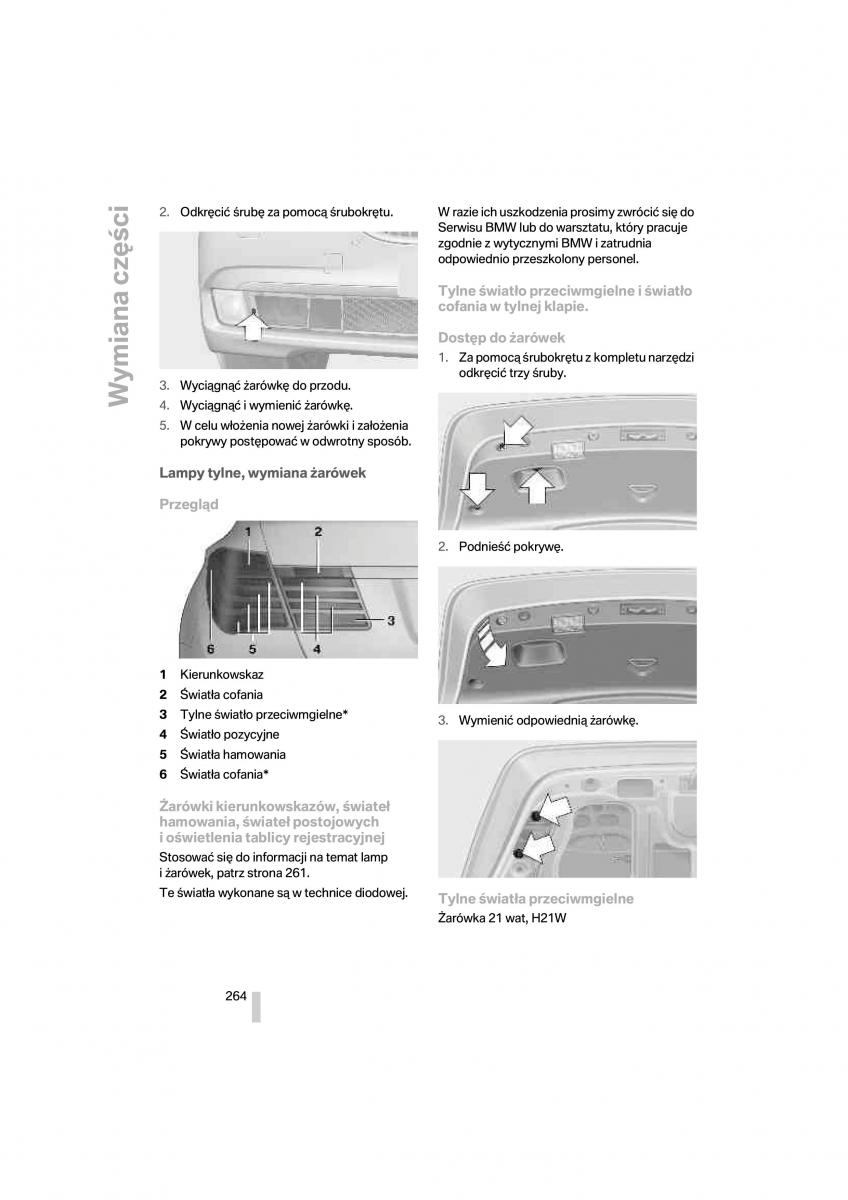 BMW 7 F01 instrukcja obslugi / page 265