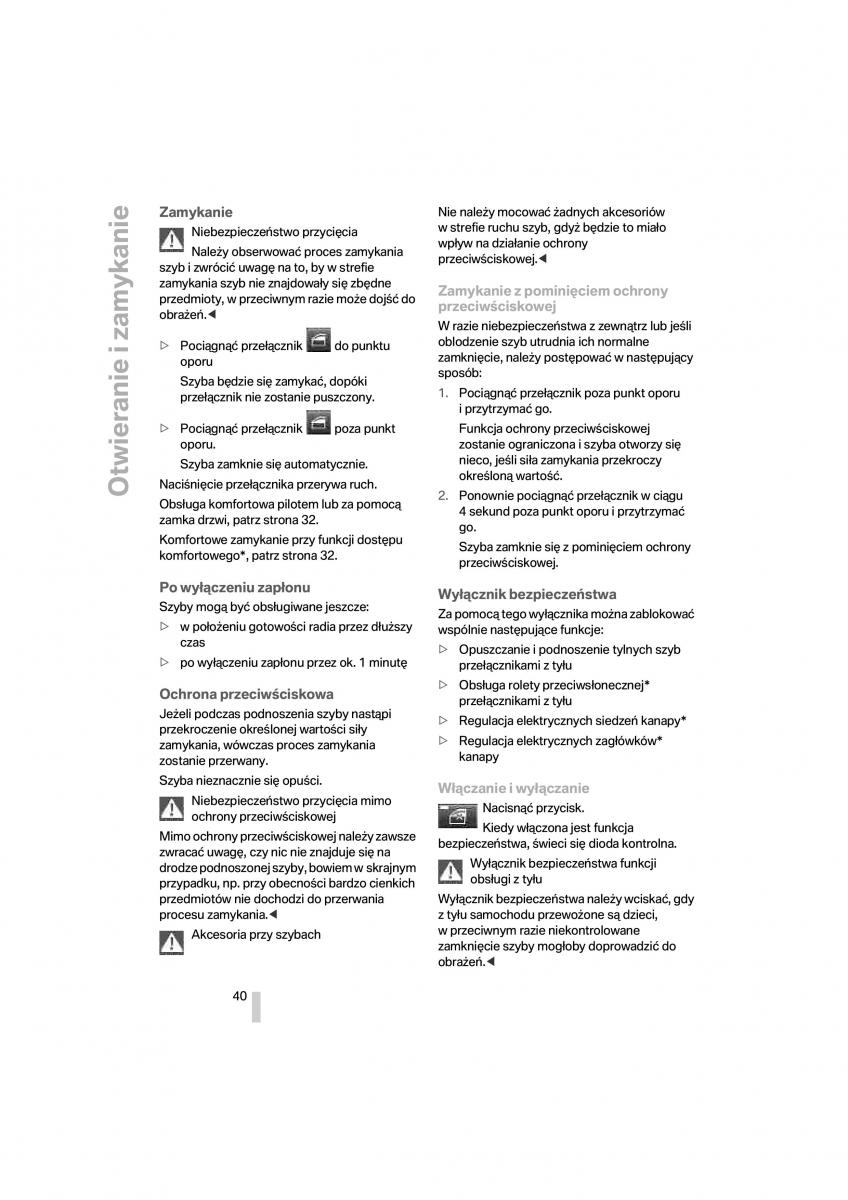 BMW 7 F01 instrukcja obslugi / page 41