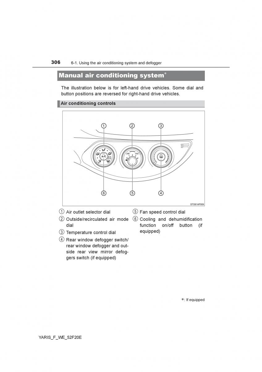 Toyota Yaris III 3 owners manual / page 306