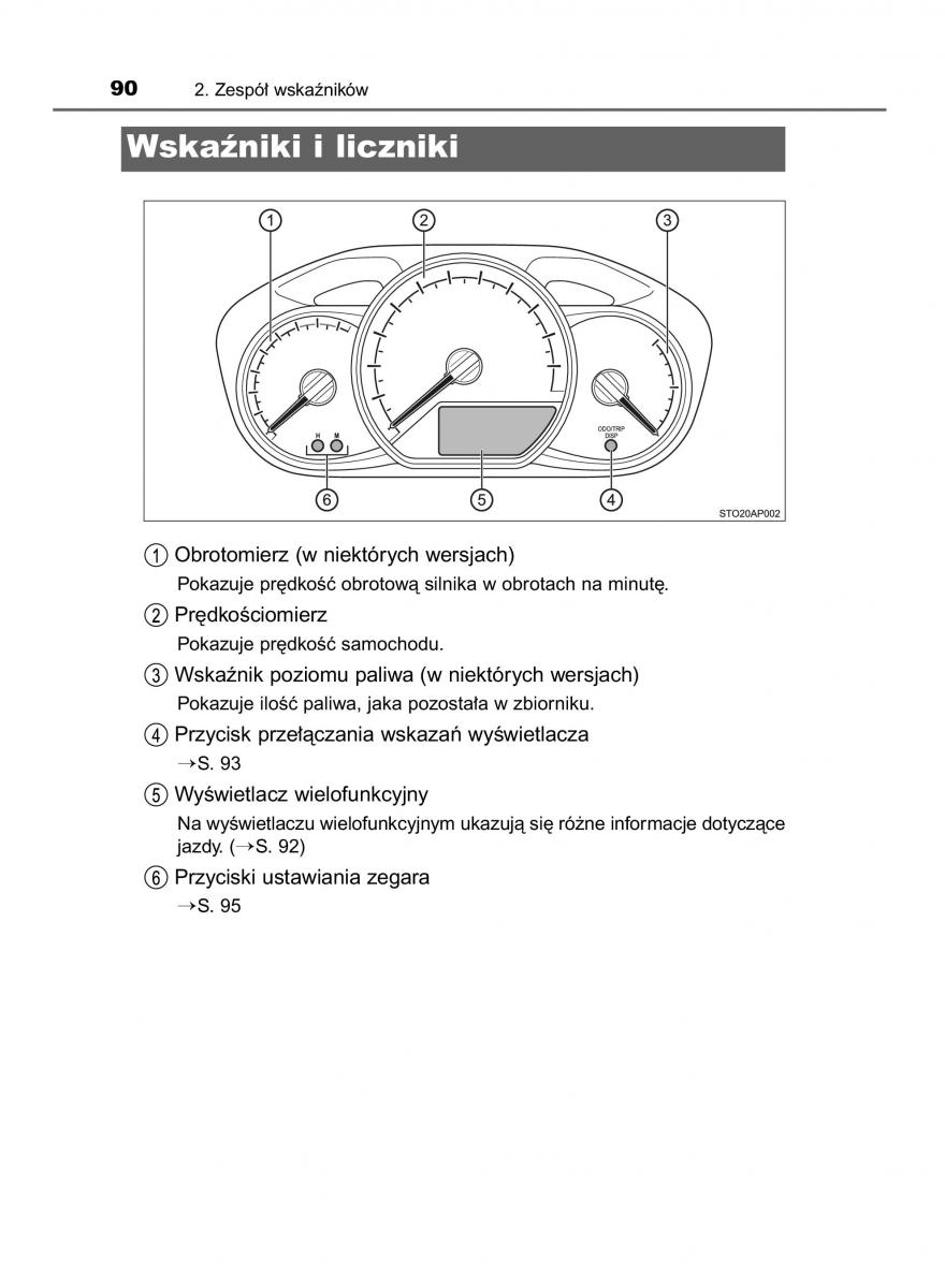 Toyota Yaris III 3 owners manual instrukcja obslugi / page 90