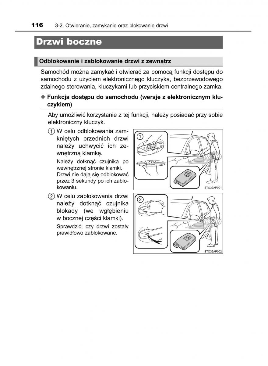 Toyota Yaris III 3 owners manual instrukcja obslugi / page 116